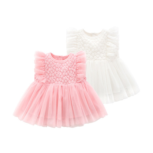 Momoebi Baby Dress Korean Baby Clothes Han Style 1-Year-Old Girls Summer Dress Summer Baby Girl Dress