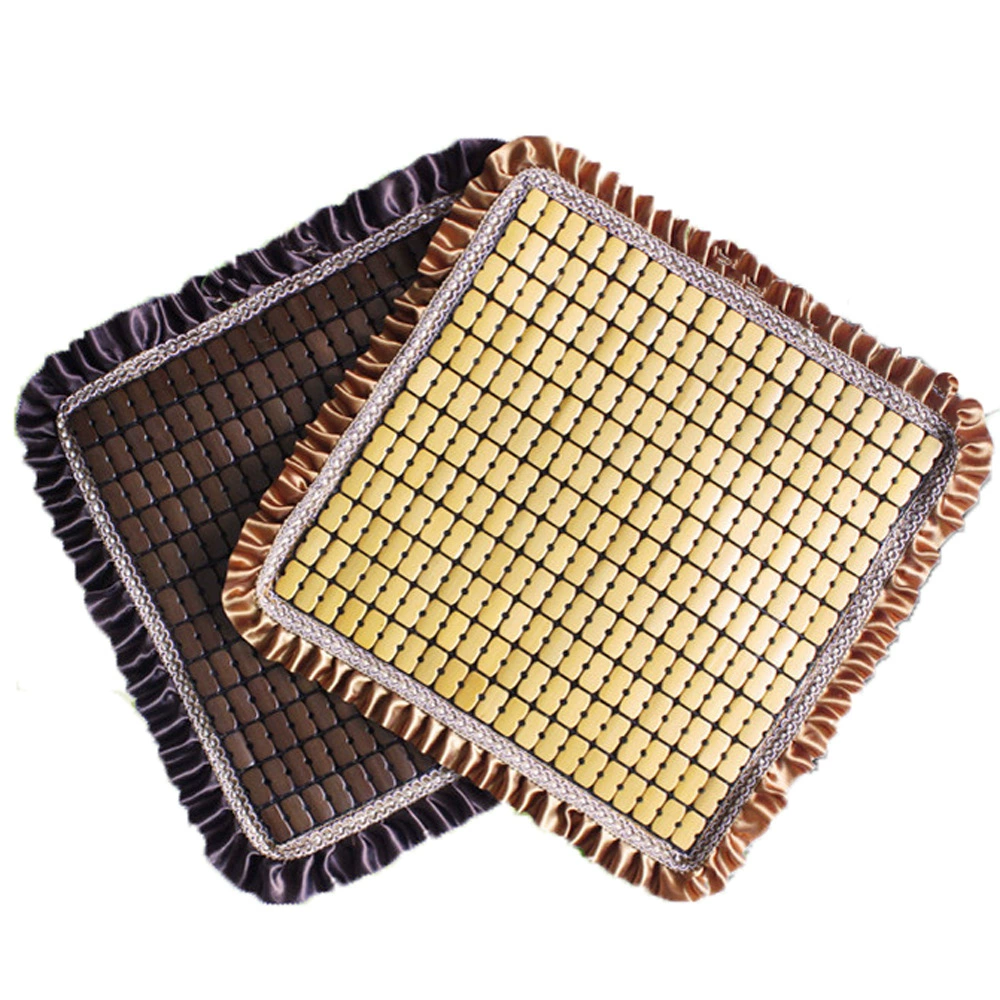 Автомобильный цельный Летний прохладный коврик Автомобильная бамбуковая Подушка Летний бамбуковый квадратный коврик Квадратный коврик Автомобильная Подушка Набор из трех предметов