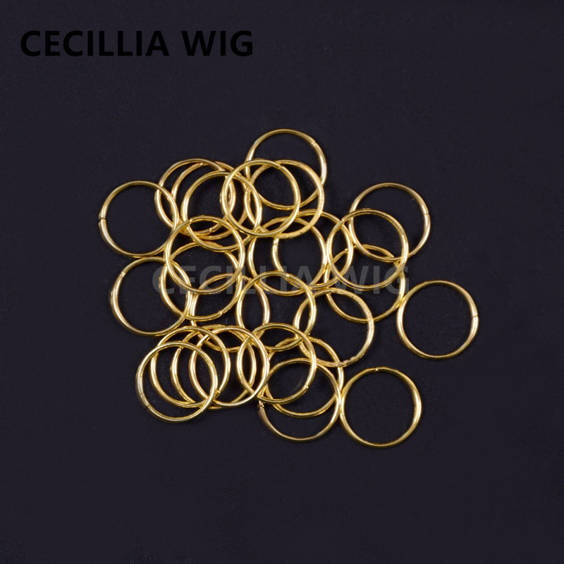 Peluca negra joyería anillo Africano Twist trenza de primavera trenza de tres hilos trenza hueca anillo de extensión de cabello trenza sucia anillo decorativo