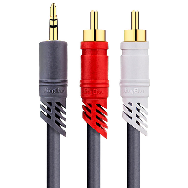 Jinghua 3.5 points AV Lotus audio cable 3.5 male to 2RCA game…