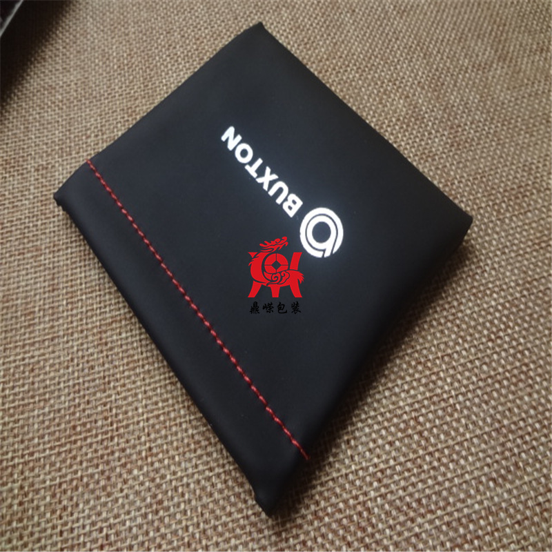 厂家优惠pu迷你零钱包弹片自动闭合化妆皮革包便携式口红小收纳袋