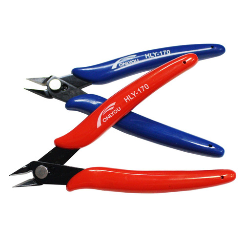 High-Quality PLATO ONLYOU HLY-170 Cutting Pliers, Bevel Pliers, Thickened Lucky Electronic Pliers, Mini Splicing Pliers