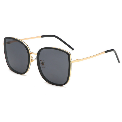 New bib polarized sunglasses Internet celebrity large square frame fashion sunglasses women ins trendy sunglasses glasses