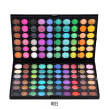 Matte eyeshadow palette, multicoloured eye shadow, lip gloss, 78 colors, 88 colors, 120 colors