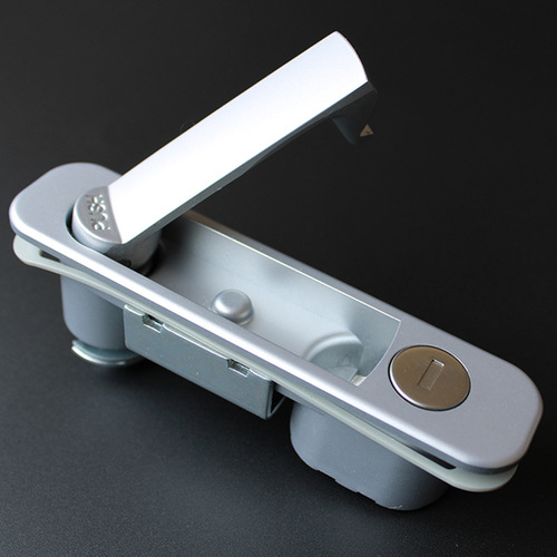 Factory direct supply MS737 distribution cabinet door lock, chassis cabinet door lock, iron cabinet square flat lock wholesale