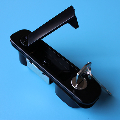 Factory direct supply MS737 distribution cabinet door lock, chassis cabinet door lock, iron cabinet square flat lock wholesale
