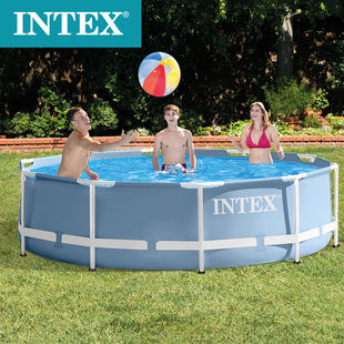 ���l����INTEX26702  28702�ܼ�ˮ�ؼ�ͥ�~����Ӿ�� 305*76CM