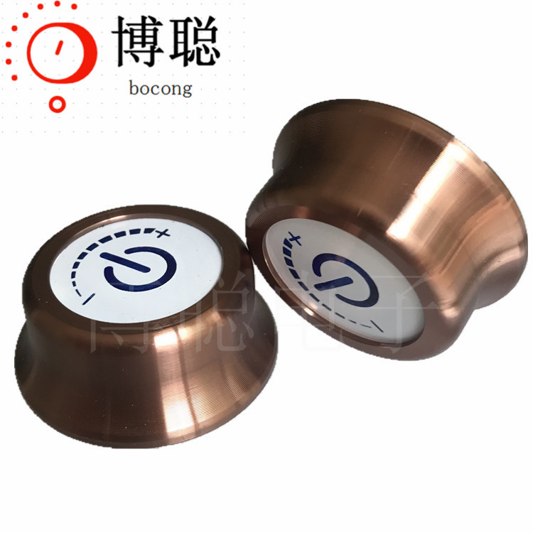 TRFKNOB͸���¿ذ���������ťñ�⾶25-30�߶�12mm��ͭɫ������ť
