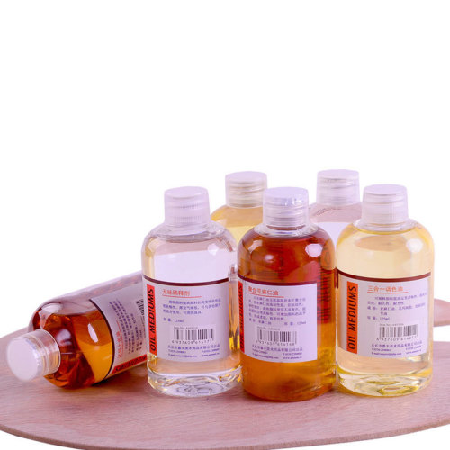 Artmate manufacturer direct sales turpentine oil paint additives 125ml pen wash liquid glazing medium toning oil