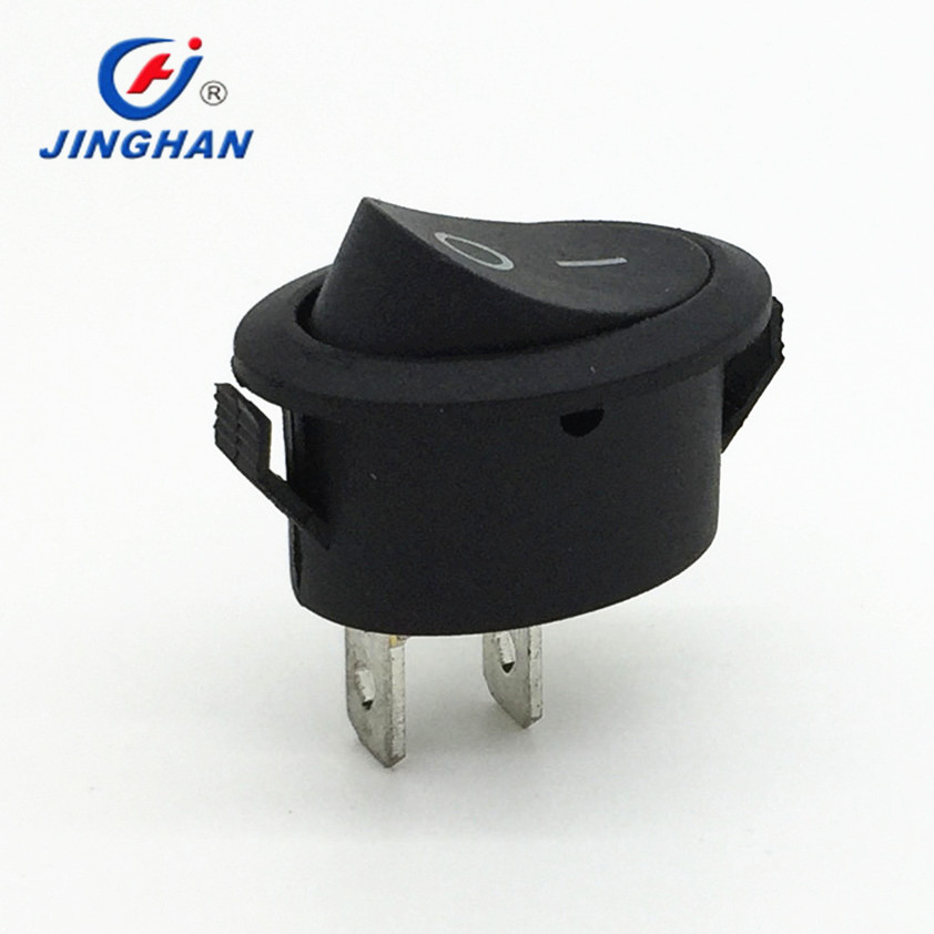 晶瀚 JINGHAN高品质船型开关 船型翘板开关椭圆开关 带灯开关