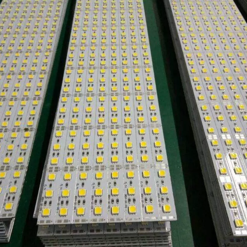 厂家直供LED低压灯条5050硬灯条12V造型灯72灯装饰氛围硬灯条