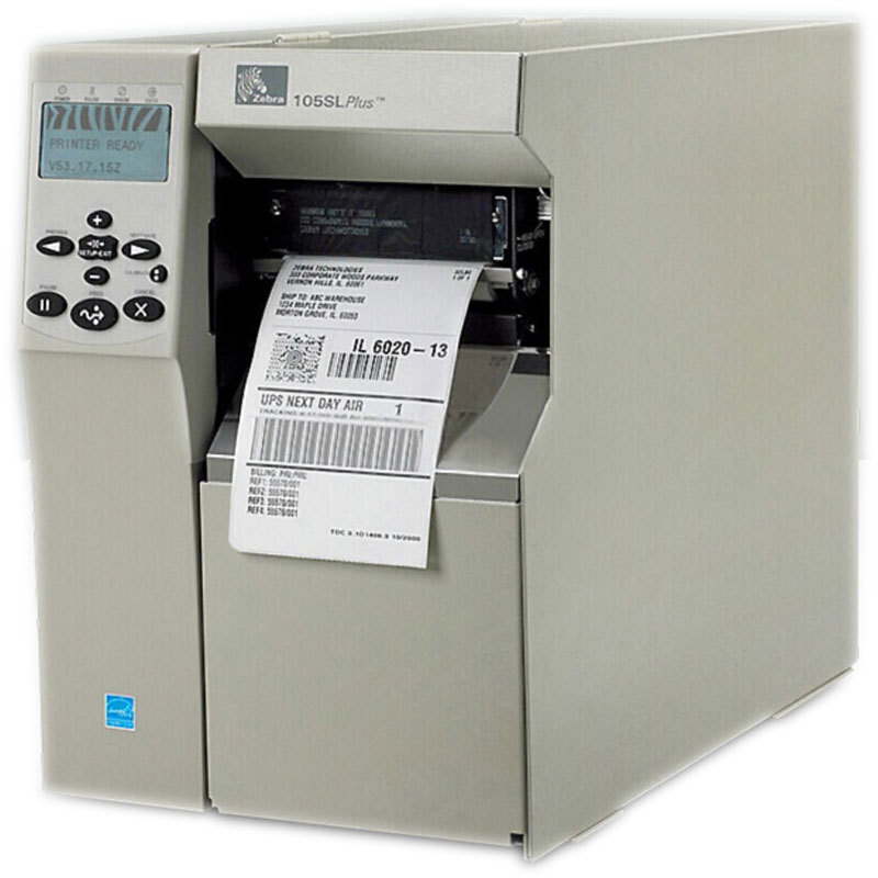 ZEBRA����105SL PLUS��ҵ�Ͳ��ɽ���ǩ��ӡ���������105SL������