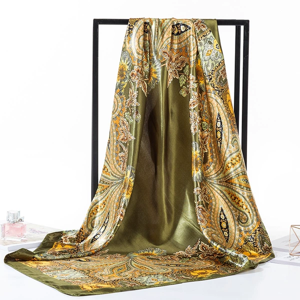 90 silk scarf-7#
