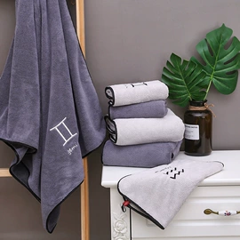 毛巾;浴巾、沙滩巾;毛巾套装