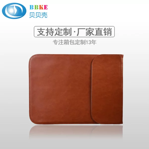 New fashion pu tablet computer bag simple business version inner bag waterproof miniipad liner bag wholesale