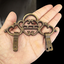 2025牌匾托架黄铜匾托中式仿古国画字画框扁托画托挂画钩底托装饰