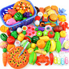 Realistic kitchen, fruit toy, children's family set for cutting, wholesale