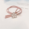 Fresh hair rope, hair accessory, ponytail from pearl, simple and elegant design