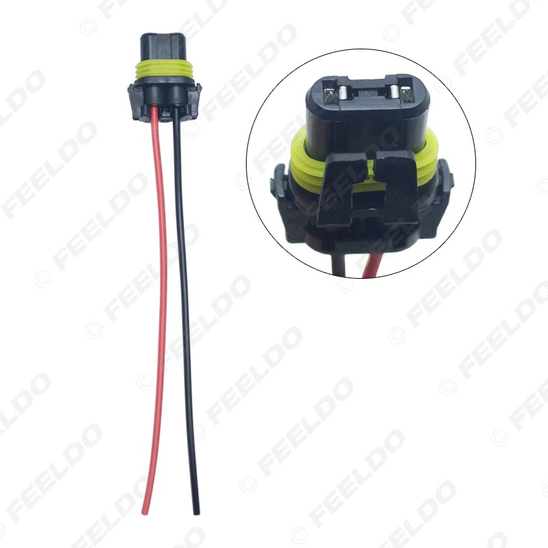 Автомобиль HID светодиодный держатель лампы/9006 линия преобразования фары штекер провода разъем жгута проводов шнур питания