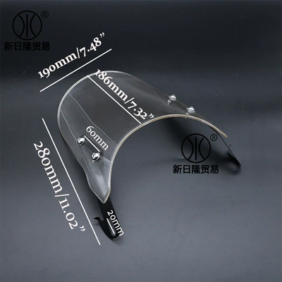 motorcycle windproof windshield protection – Motorcycle General Parts