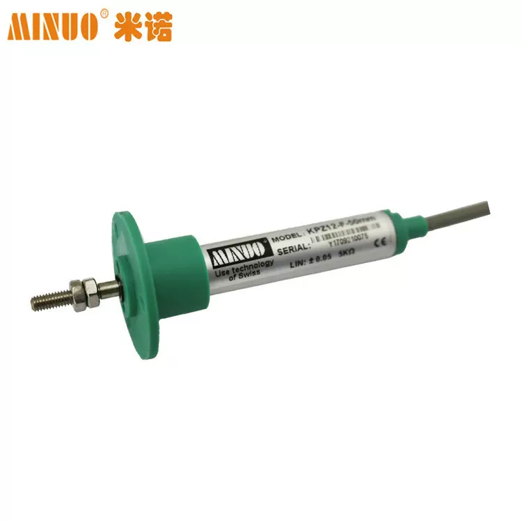 米诺MINUO电子尺拉杆式PZ直线位移传感器KPZ12-F-50mm电阻尺传感