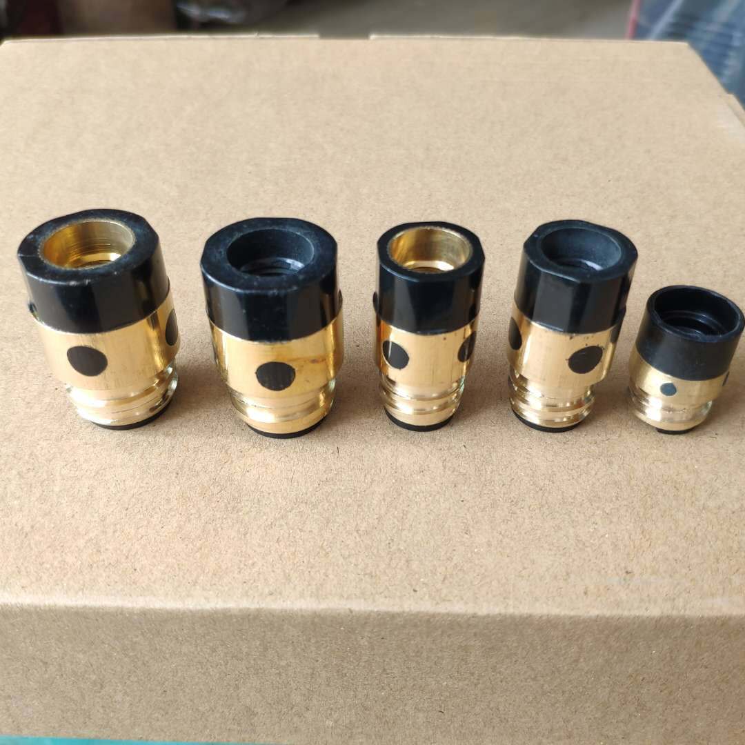 二氧化碳CO2气保焊枪KR350A/500A绝缘套绝缘筒带铜芯二保焊机配件