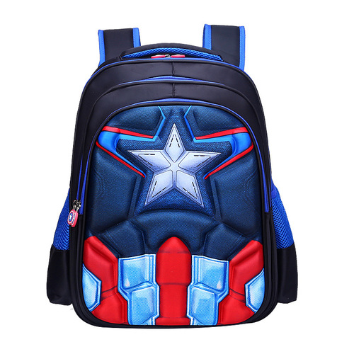 One piece drop shipping European and American cross-border primary school student schoolbag burden reduction manufacturer wholesale waterproof children's schoolbag kindergarten backpack