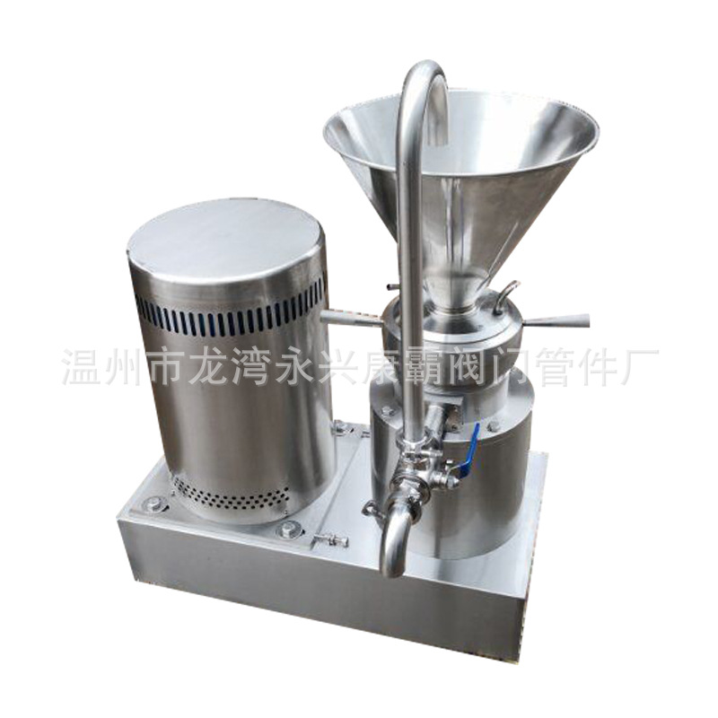 胶体磨 分体式卫生型高速研磨粉碎胶体磨工业机器厂家供应