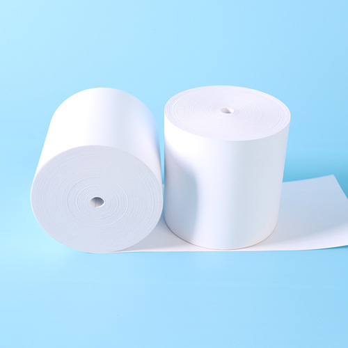 Thermal paper without core, 80x80mm receipt paper, 8080 thermal receipt paper 80*80mm takeout printing paper