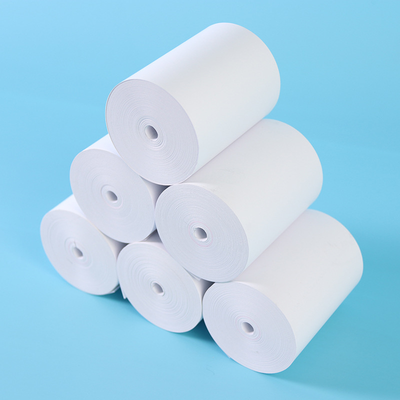 熱敏收銀紙80*60超市餐小票紙80x60美團外賣後廚打印紙8060無芯