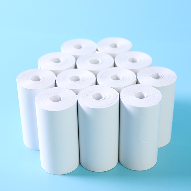 無管芯熱敏收銀紙熱敏打印紙57x30 喵喵機熱敏紙58mm小票紙5730