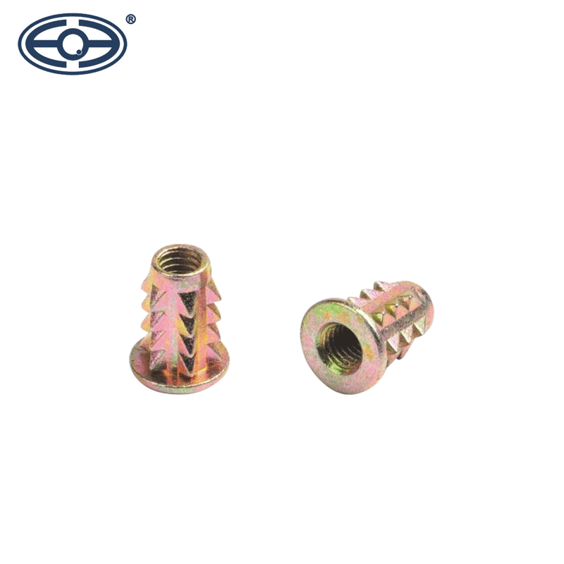 厂家批发 锌合金内外牙螺母 内六角螺母连接件