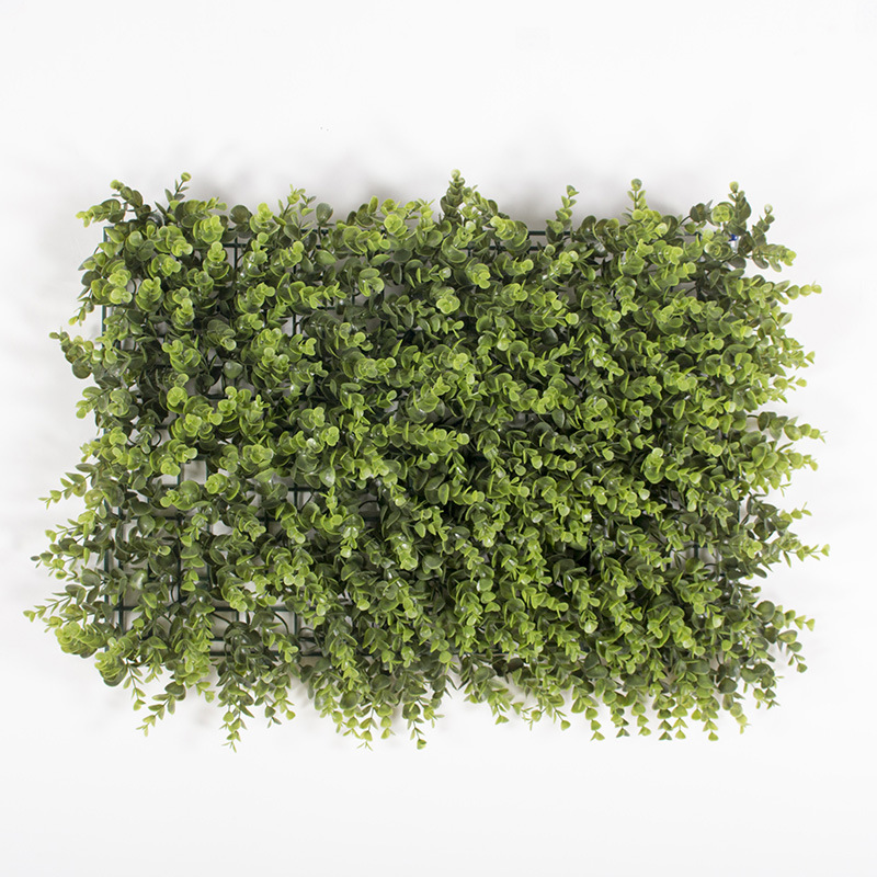 Pared de planta de simulación, pared de fondo de plástico, rocalla, planta verde encriptada, césped, tienda, decoración, pared de flores, venta directa de fábrica