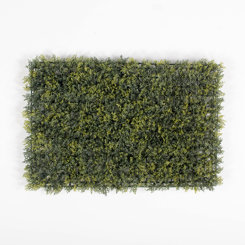 Pared de planta de simulación, pared de fondo de plástico, rocalla, planta verde encriptada, césped, tienda, decoración, pared de flores, venta directa de fábrica