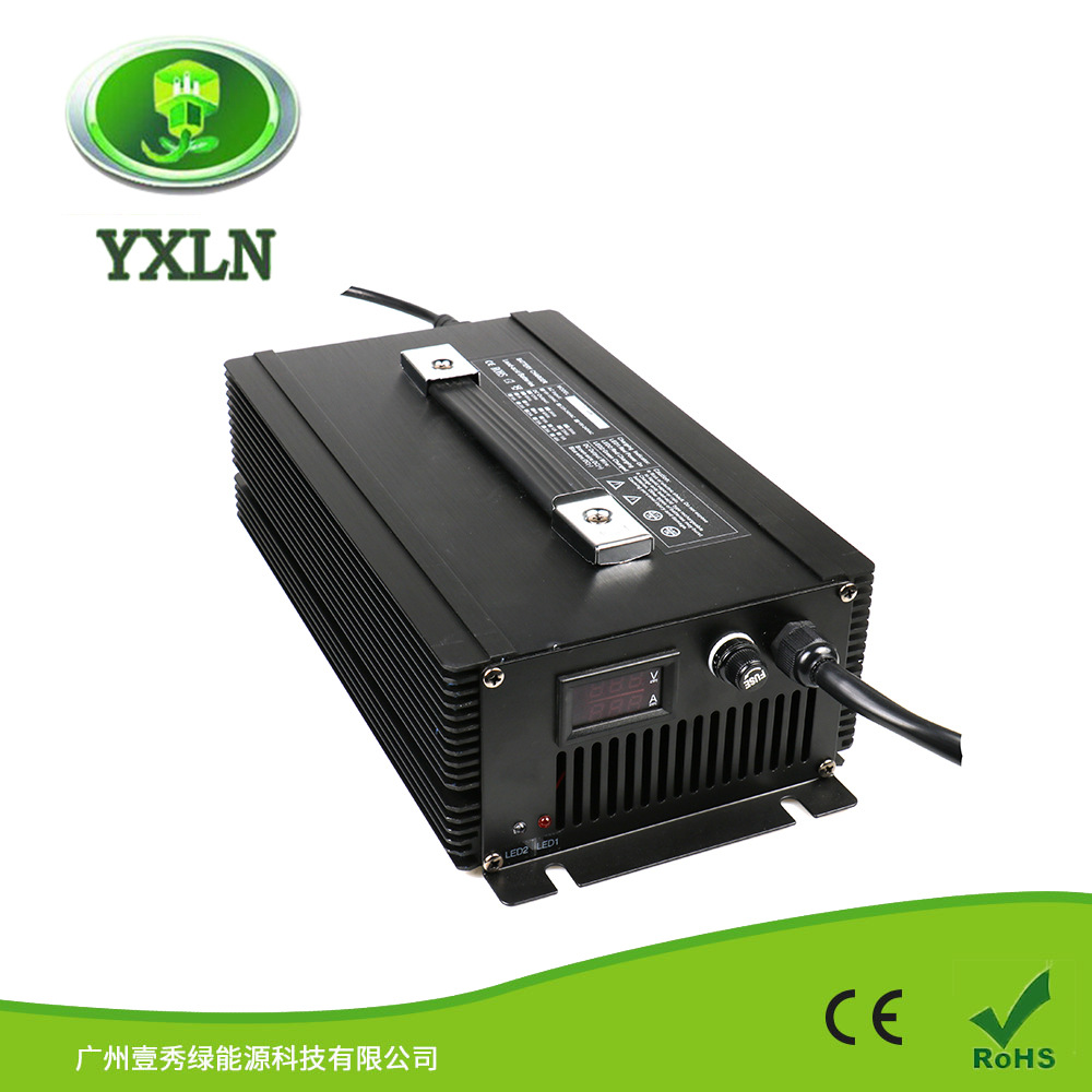 12V80A车载充电机电动叉车充电器电动牵引车充电器14.6V/16.8V