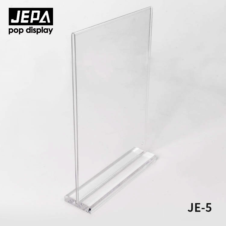 厂家直销亚克力水牌A4A5A6台牌台卡有机展架立式可移动