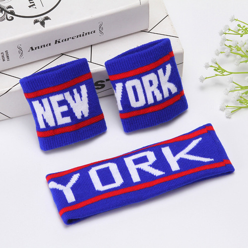 Set of 3 Personalized Headbands for Yoga, Street Dance, and Performance - Embroidered Text Fashion Headbands for Sports and Exercise - Popular in Europe and America