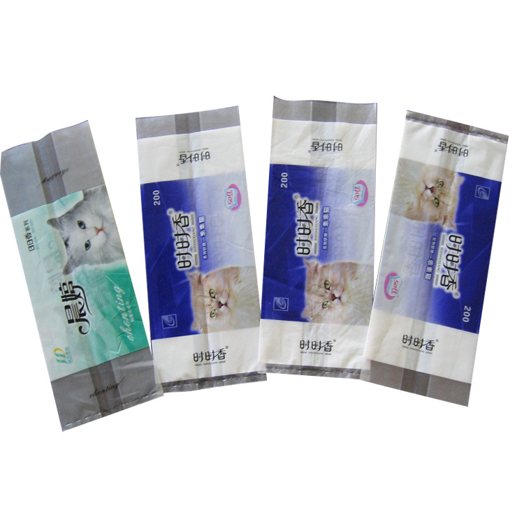 吉首印刷背封塑料袋 PET/CPP长方形平口面条袋 日用品包装袋