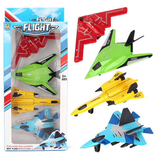 Children's toy airplane model mini alloy airplane fighter star wars finger spaceship model