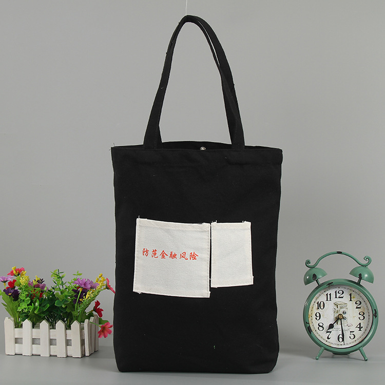 厂家直供广告全棉手提帆布袋定 制棉布袋购物包装袋可加印logo