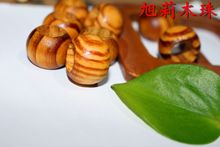 木珠diy饰品配件大孔20MM松木散珠服装配件厂家直销