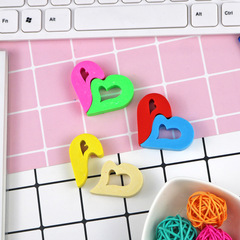 創意文具桃愛心橡皮擦 可愛橡皮易擦乾淨無碎屑學生獎品開學禮品
