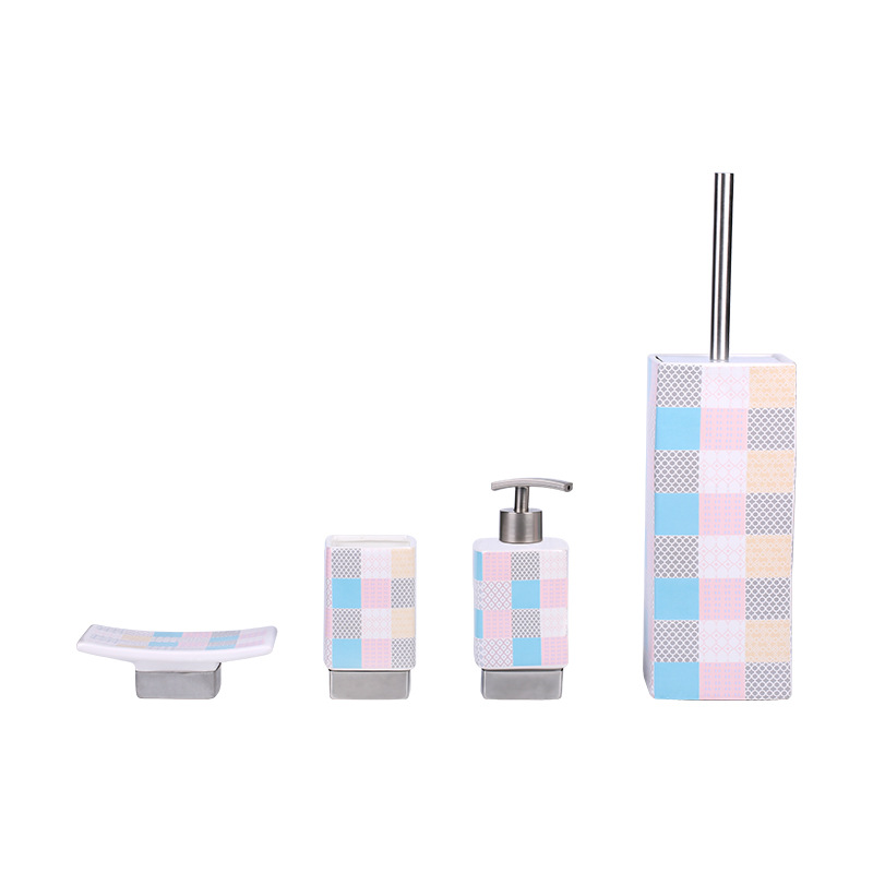 Lavado de cerámica especial de cuatro piezas de baño nórdico suministros Hotel Club B & B empresa regalo traje de baño