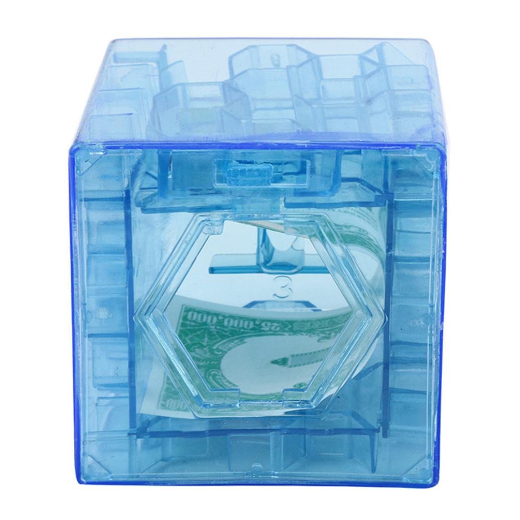 Transfronterizo Venta caliente kindergarten inteligencia educación temprana regalo creativo descompresión cubo alcancía juguete 3D laberinto tridimensional