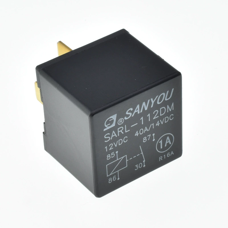 Автомобильное реле Sanyou SARL-112DM 12VDC набор нормально открытых 4 контакта 40A14VDC