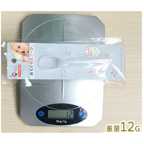 New product anti-choking with scale details baby medicine feeding spoon medicine feeder baby medicine auxiliary silicone spoon
