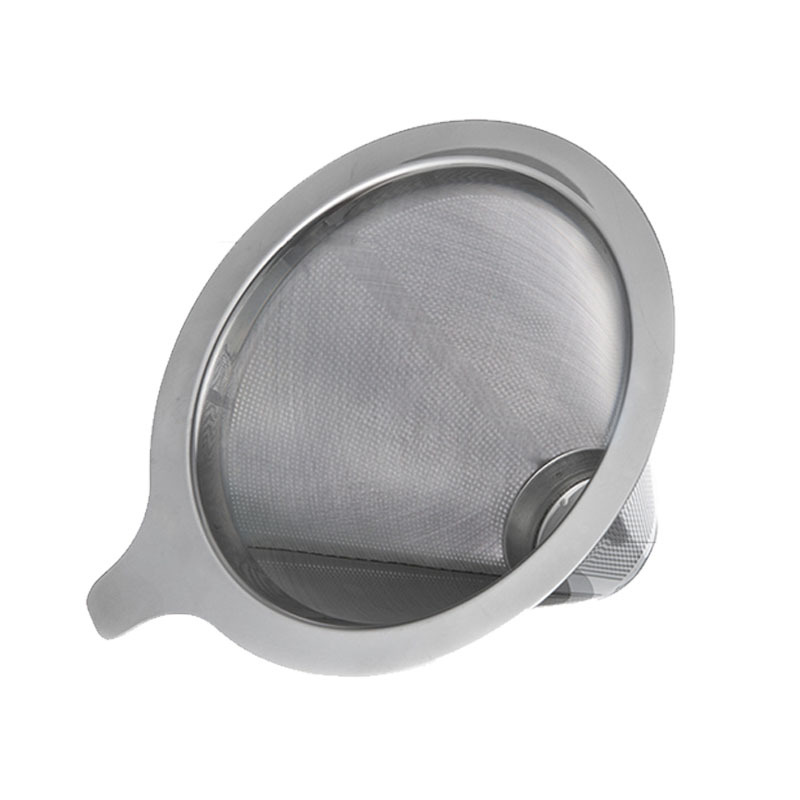 Filtro de café de acero inoxidable 304 filtro de café de mano de goteo