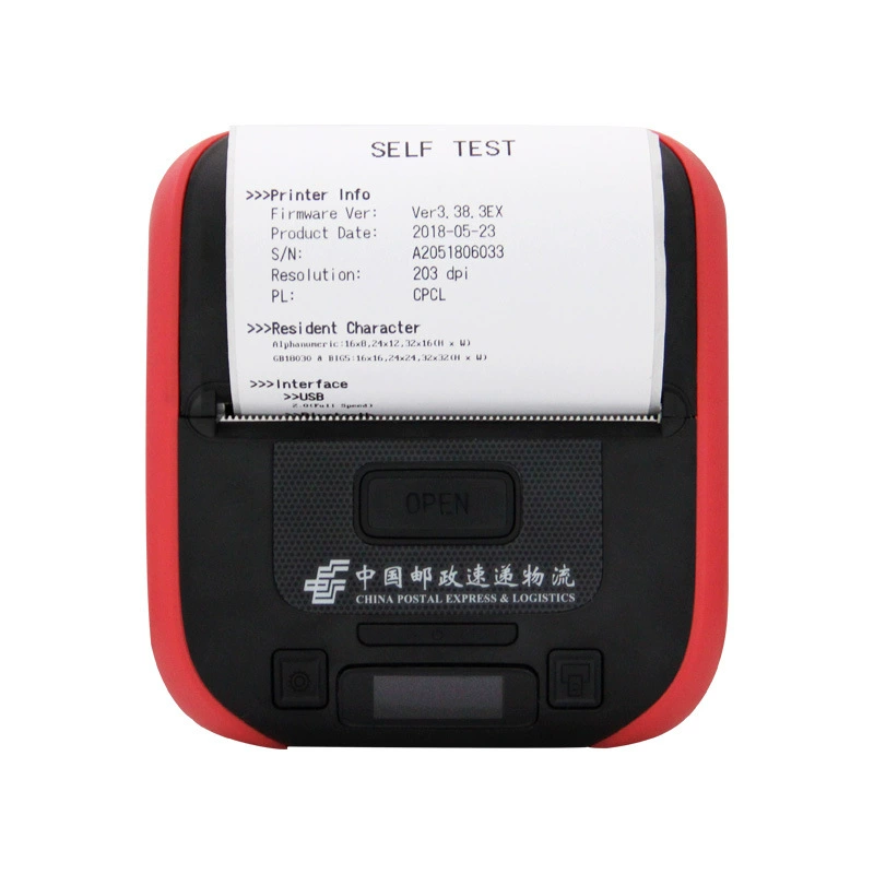Handheld electronic printer, bluetooth