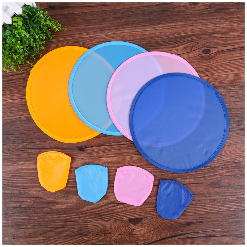 Folding frisbee, toy, wholesale, polyester