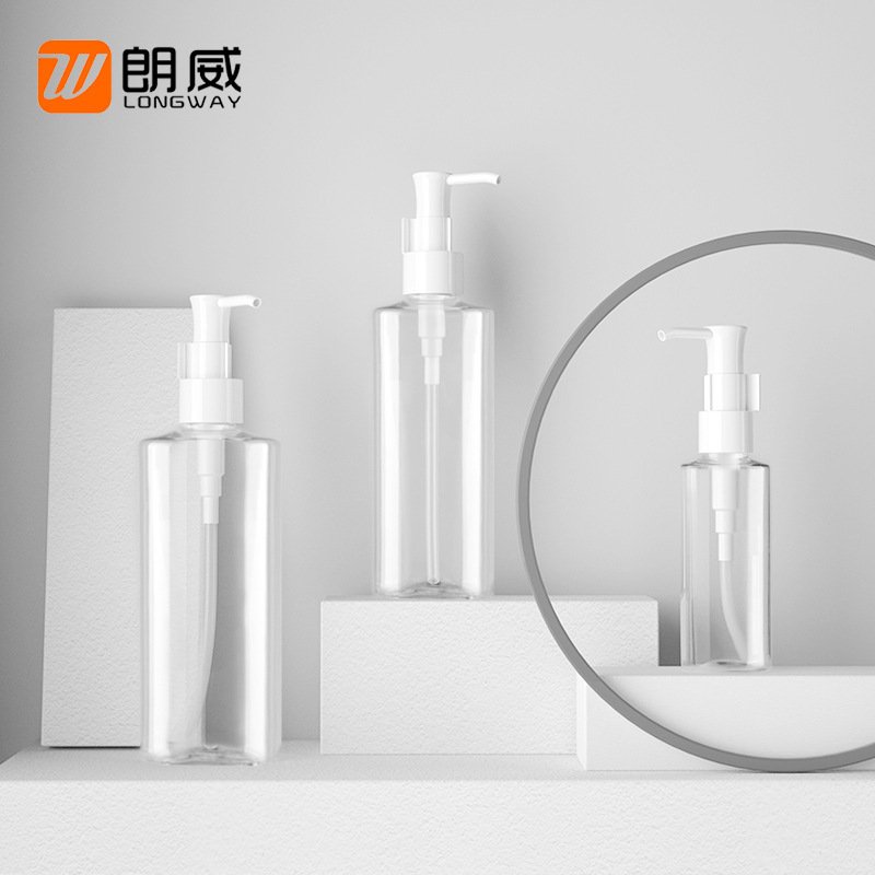 50-200ml cleansing oil flat bottle oval bottle press pump head bottle lotion bottle cleansing oil pump bottle 50-200ml cleansing oil flat bottle oval bottle press pump head bottle lotion bottle cleansing oil pump bottle